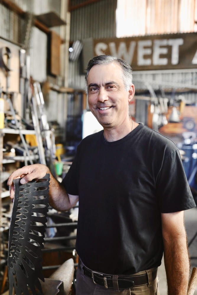 steve-rumore-metalworks-wanaka-workshop